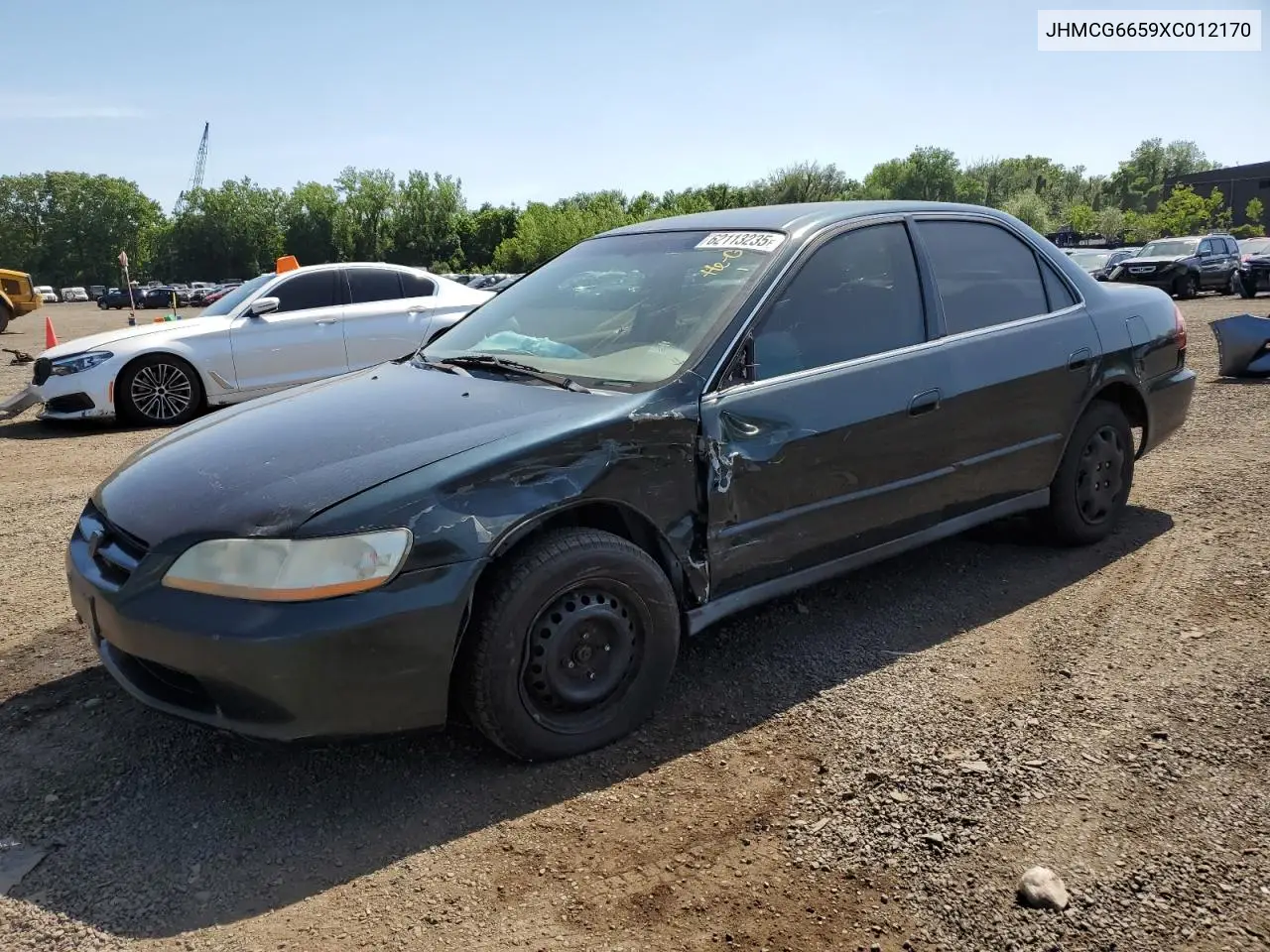 1999 Honda Accord Lx VIN: JHMCG6659XC012170 Lot: 62113235