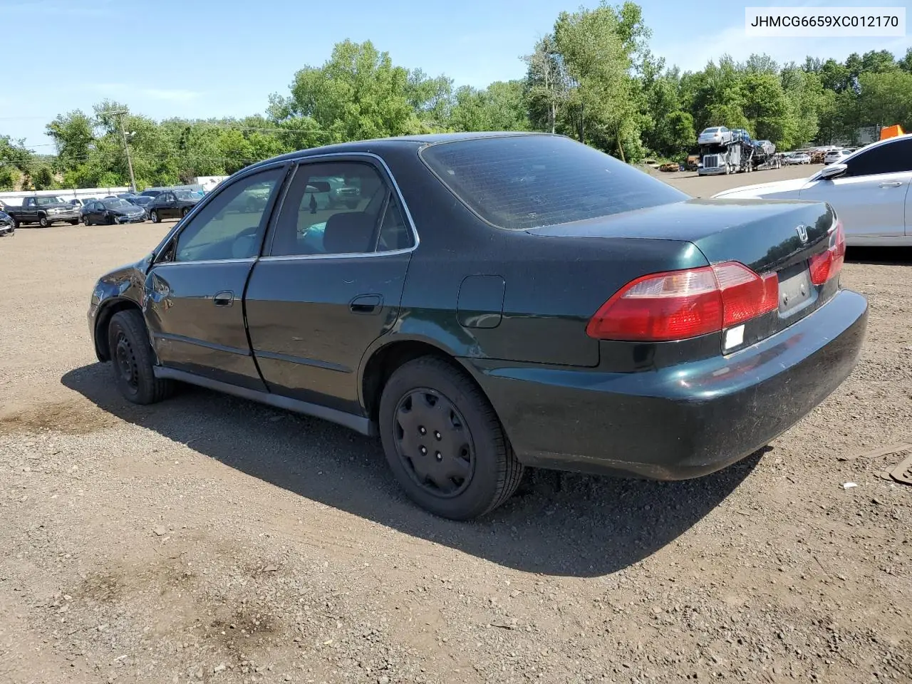 1999 Honda Accord Lx VIN: JHMCG6659XC012170 Lot: 62113235