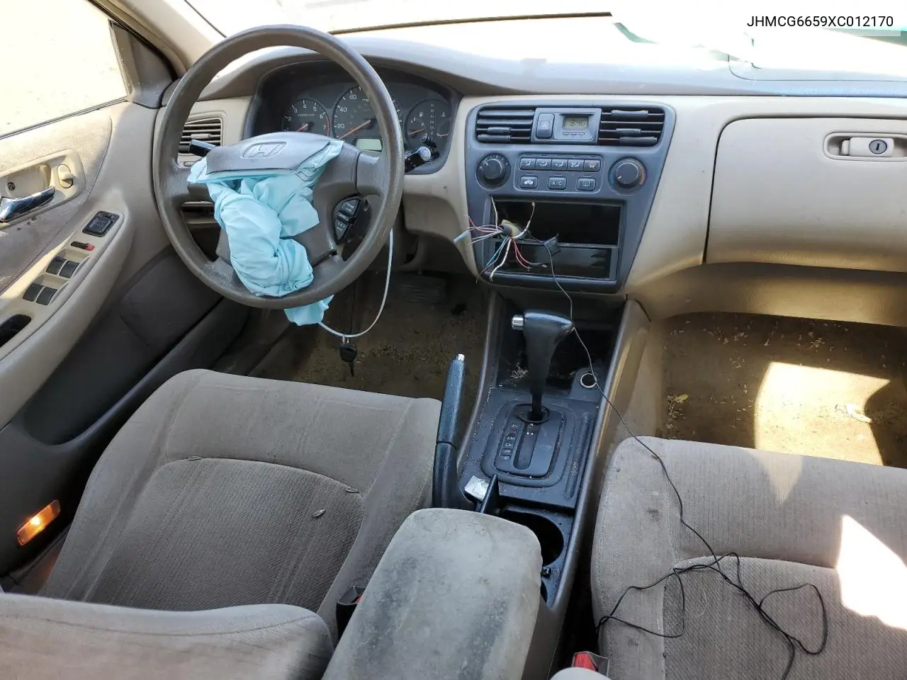 1999 Honda Accord Lx VIN: JHMCG6659XC012170 Lot: 62113235
