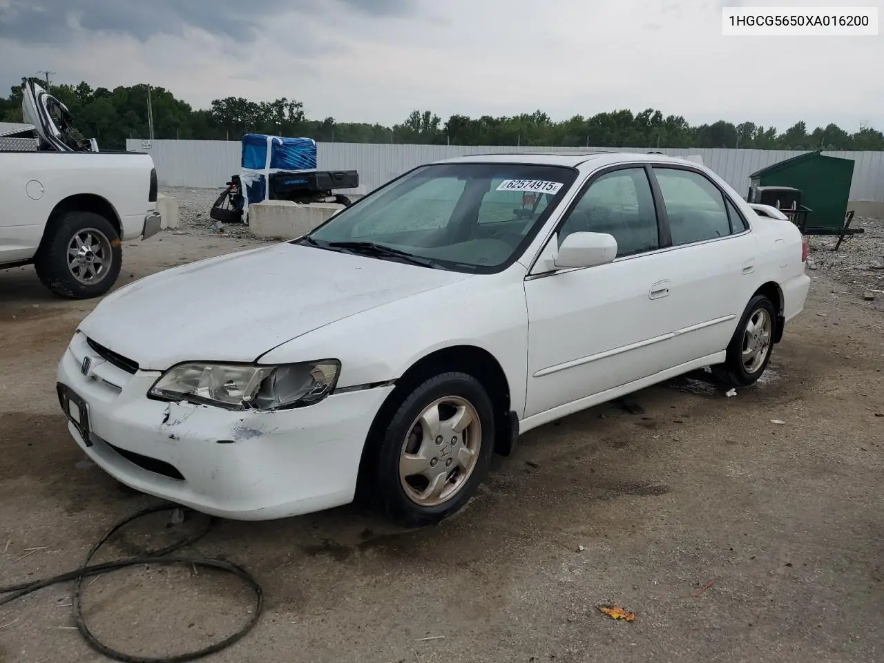 1999 Honda Accord Ex VIN: 1HGCG5650XA016200 Lot: 62574915