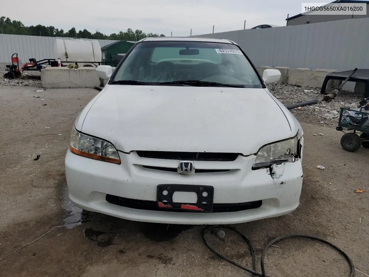 1999 Honda Accord Ex VIN: 1HGCG5650XA016200 Lot: 62574915
