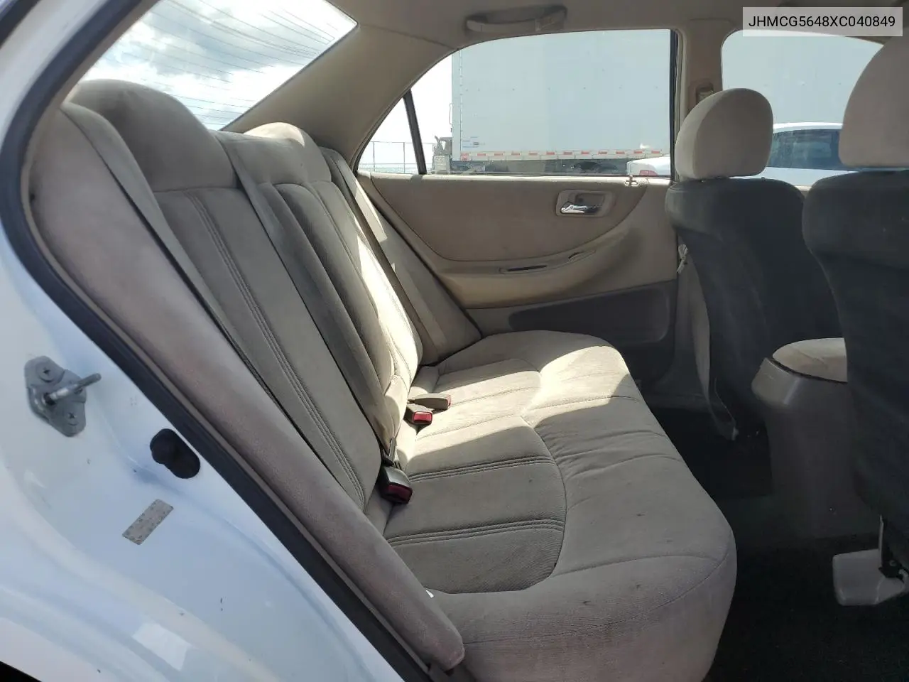 1999 Honda Accord Lx VIN: JHMCG5648XC040849 Lot: 62612025