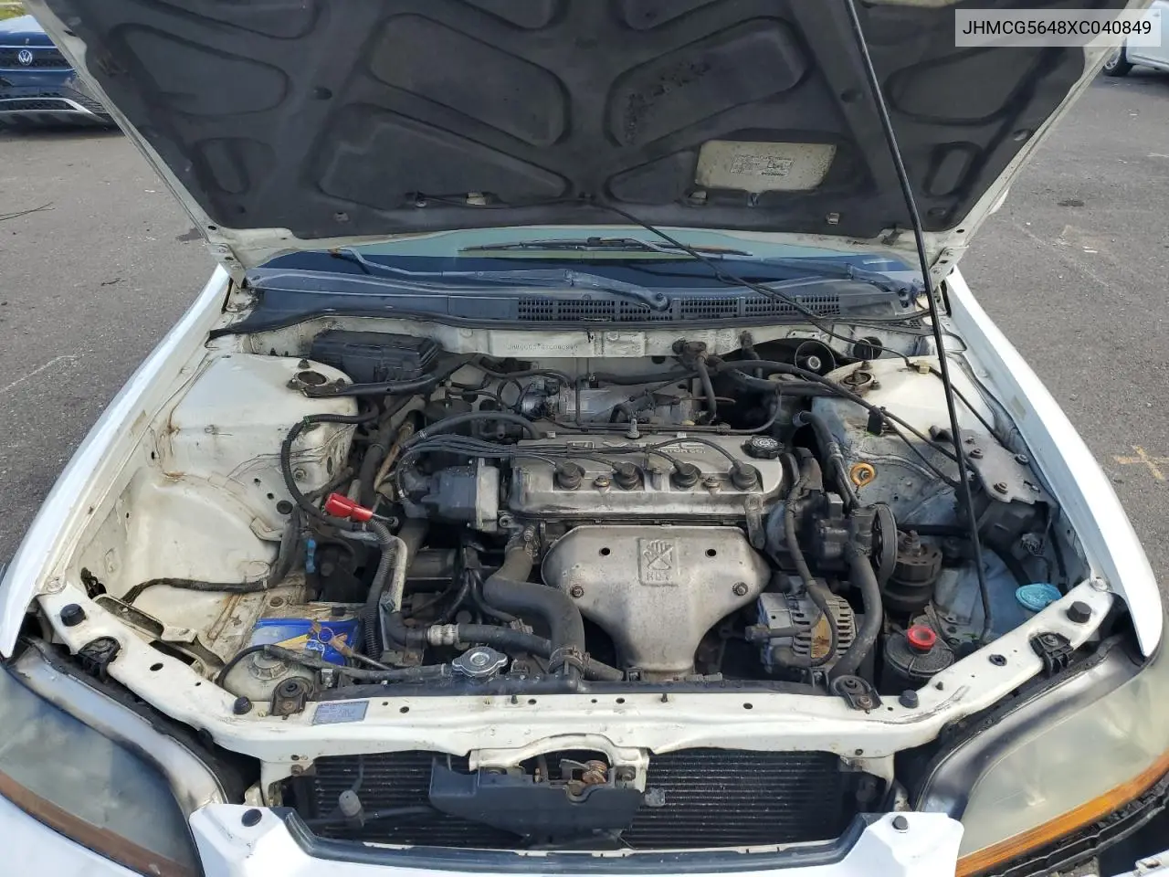 1999 Honda Accord Lx VIN: JHMCG5648XC040849 Lot: 62612025