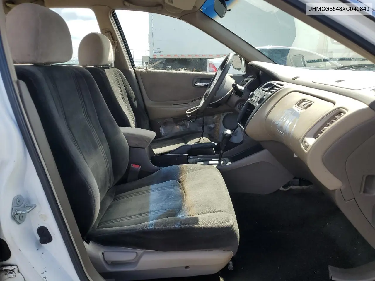 1999 Honda Accord Lx VIN: JHMCG5648XC040849 Lot: 62612025