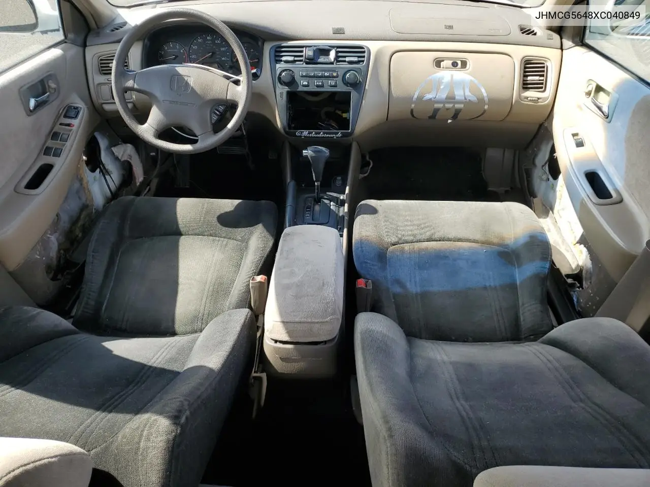 1999 Honda Accord Lx VIN: JHMCG5648XC040849 Lot: 62612025