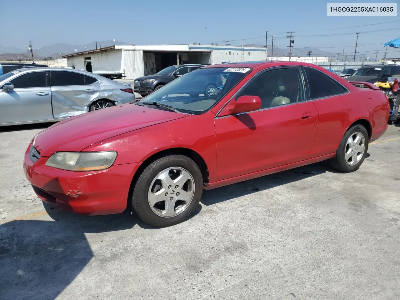1999 Honda Accord Ex VIN: 1HGCG2255XA016035 Lot: 62772925