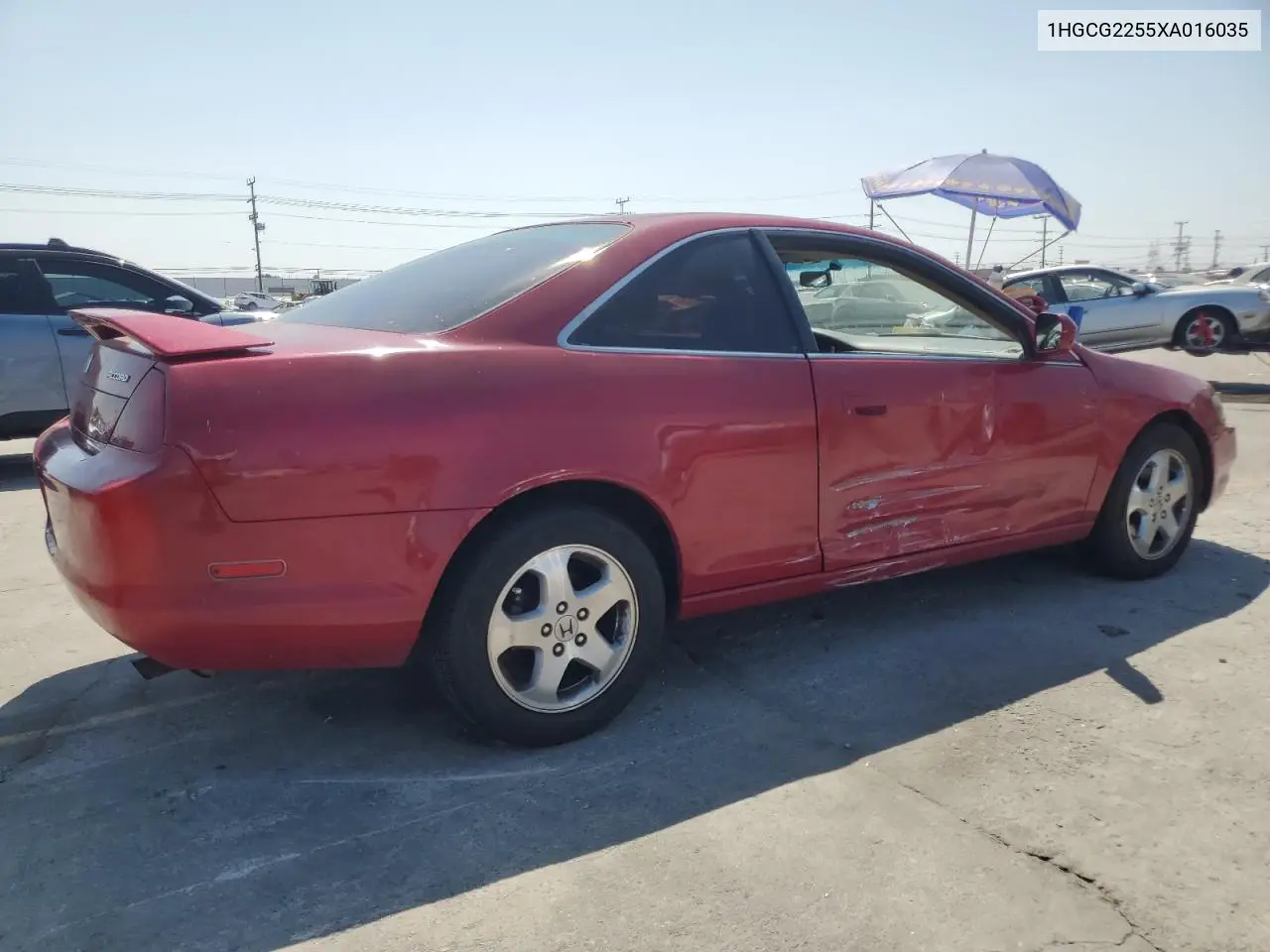 1999 Honda Accord Ex VIN: 1HGCG2255XA016035 Lot: 62772925