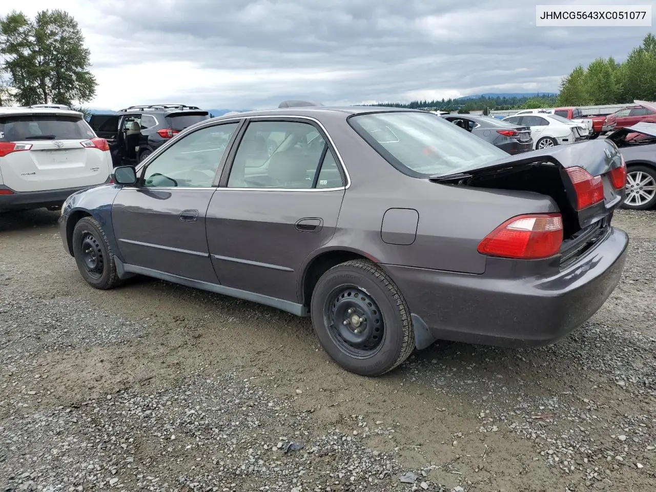 1999 Honda Accord Lx VIN: JHMCG5643XC051077 Lot: 62886635