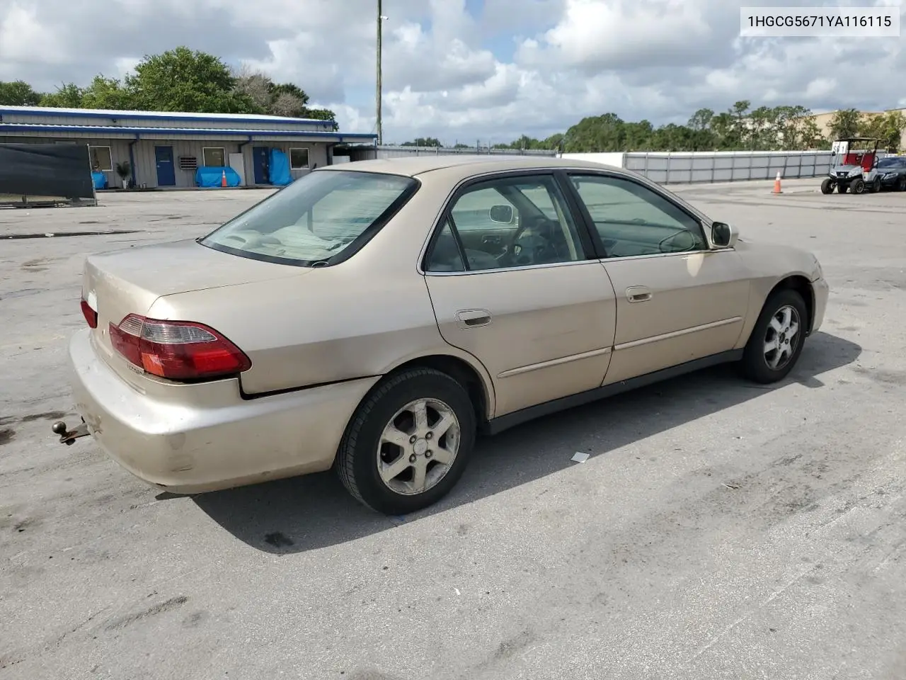 2000 Honda Accord Se VIN: 1HGCG5671YA116115 Lot: 55451665