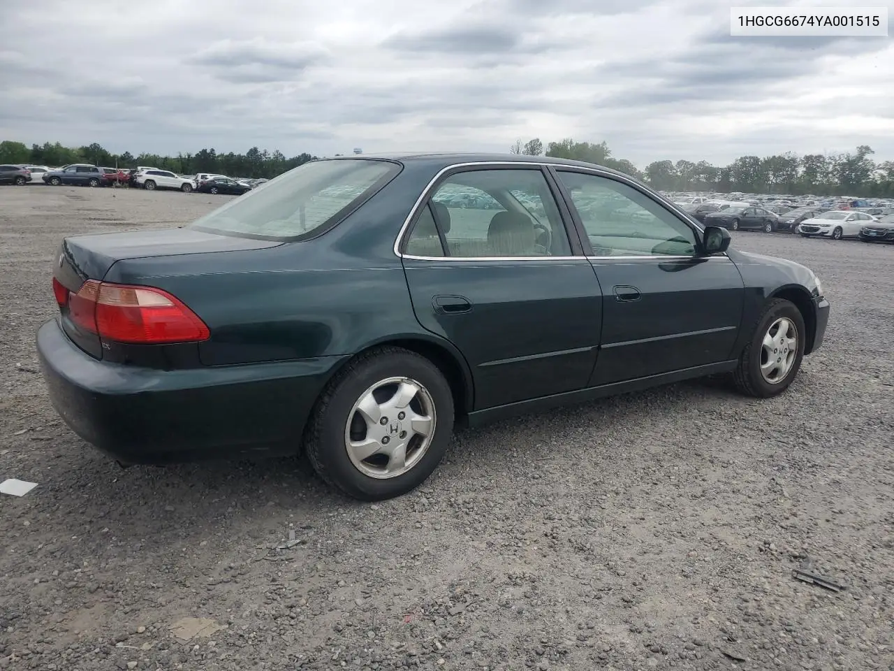 2000 Honda Accord Ex VIN: 1HGCG6674YA001515 Lot: 56257935