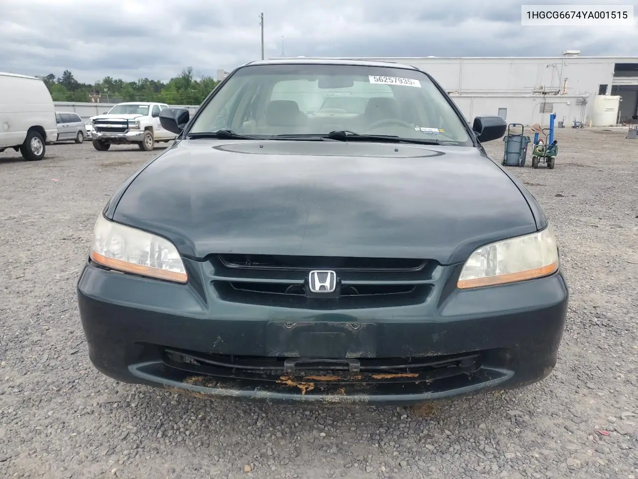 2000 Honda Accord Ex VIN: 1HGCG6674YA001515 Lot: 56257935