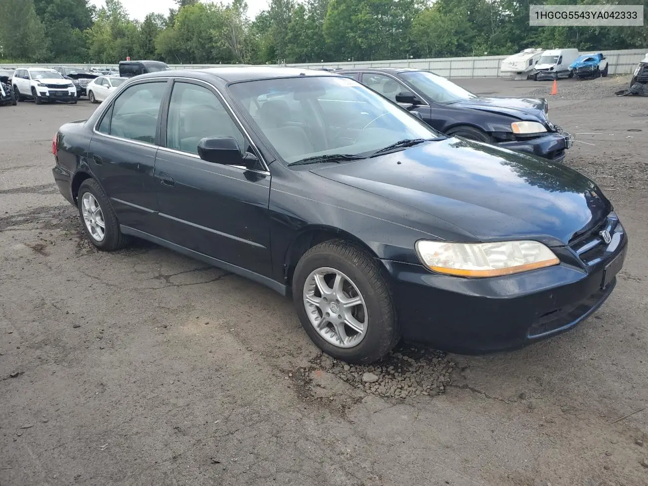 2000 Honda Accord Lx VIN: 1HGCG5543YA042333 Lot: 57002545
