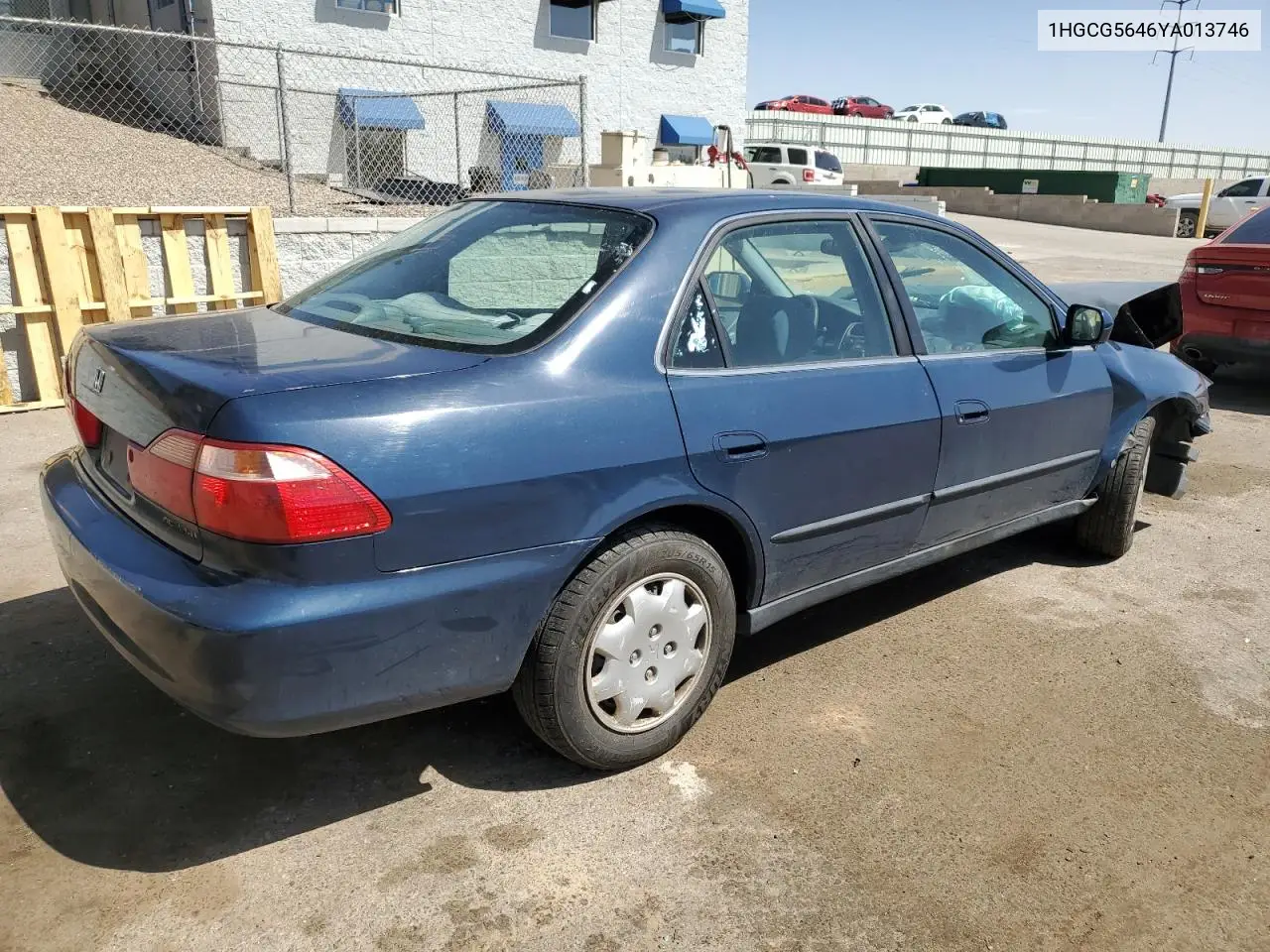 2000 Honda Accord Lx VIN: 1HGCG5646YA013746 Lot: 57187275