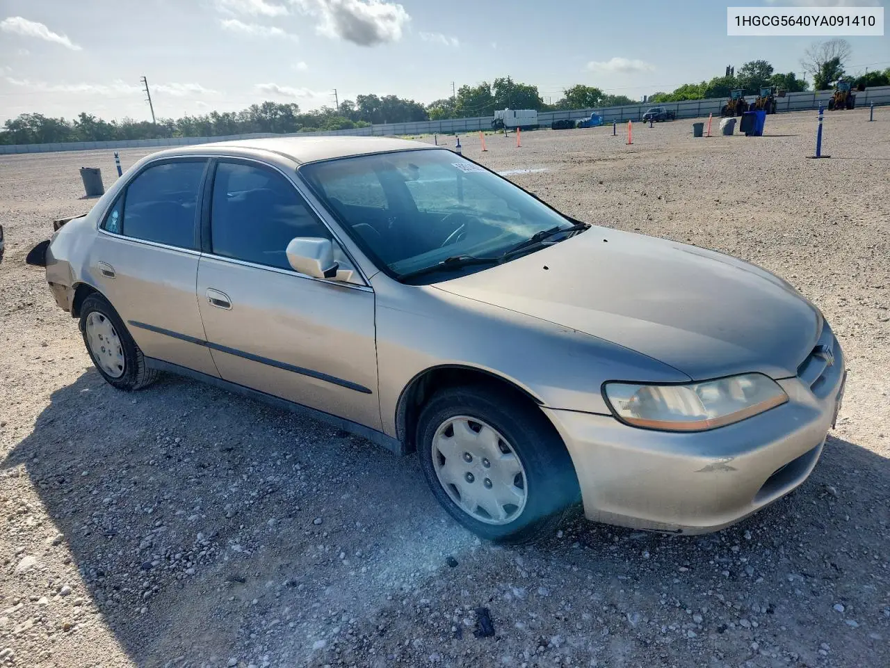 2000 Honda Accord Lx VIN: 1HGCG5640YA091410 Lot: 62014025