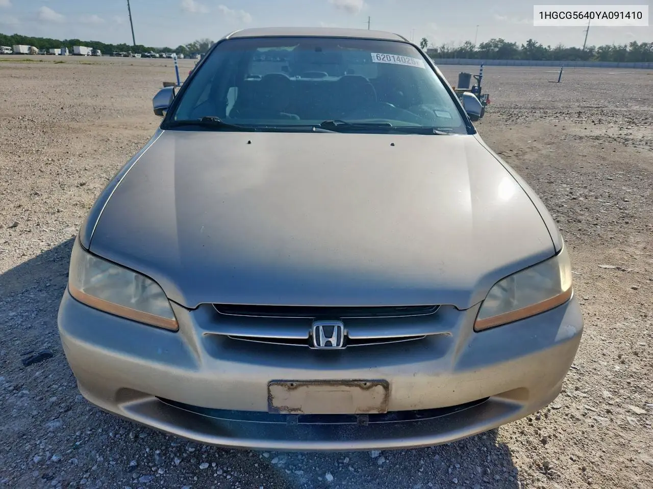 2000 Honda Accord Lx VIN: 1HGCG5640YA091410 Lot: 62014025