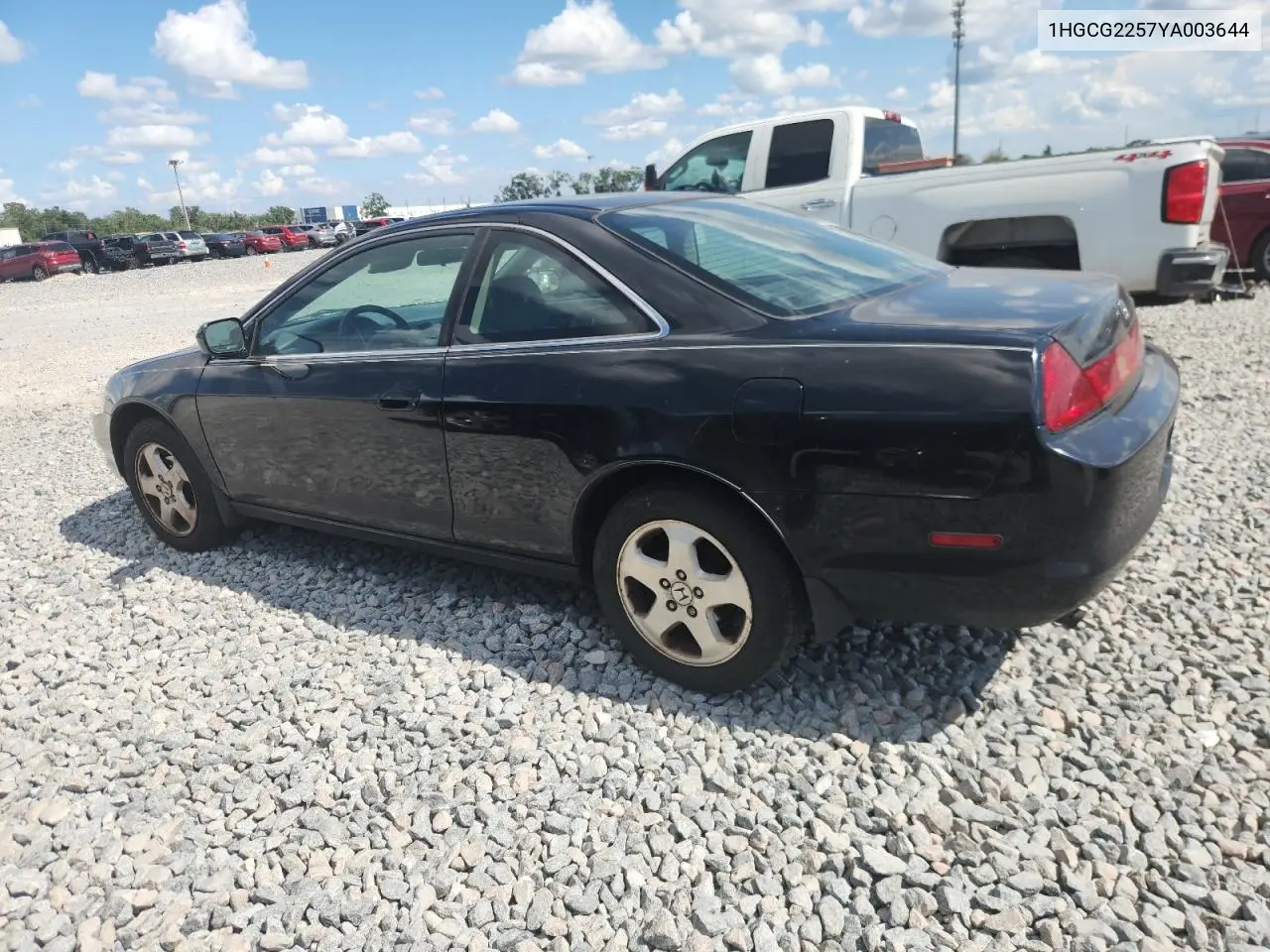 2000 Honda Accord Ex VIN: 1HGCG2257YA003644 Lot: 62371505