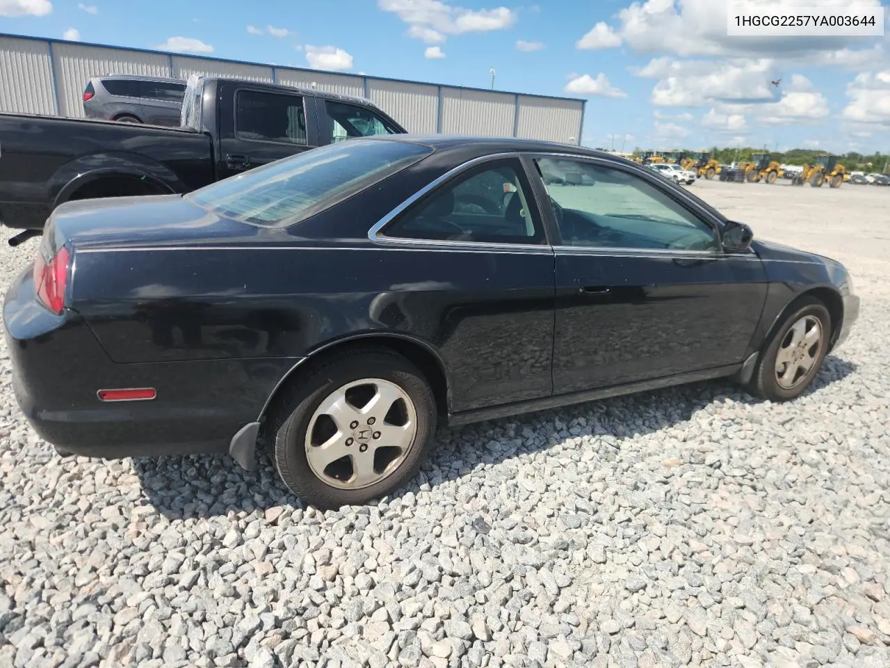 2000 Honda Accord Ex VIN: 1HGCG2257YA003644 Lot: 62371505