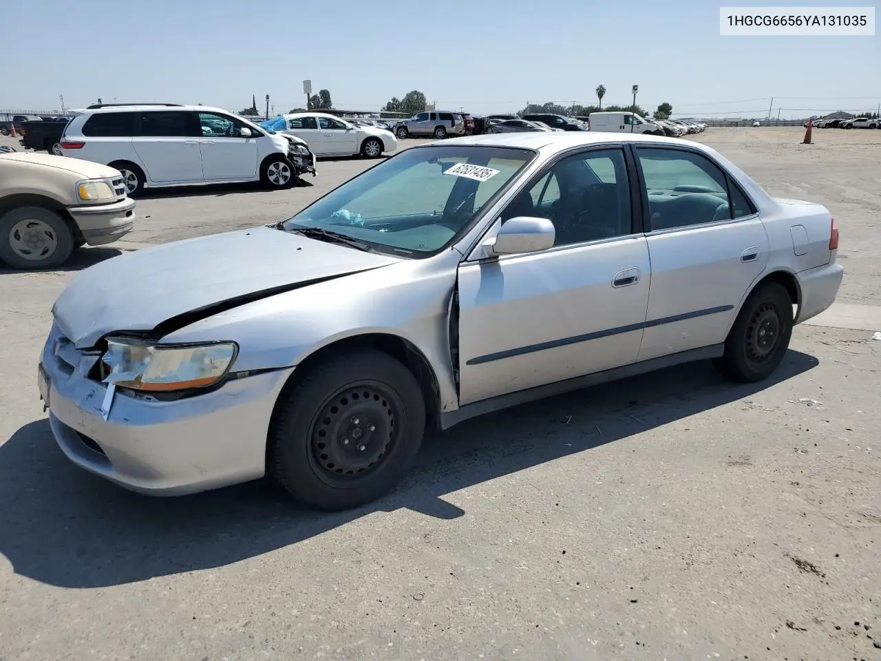 2000 Honda Accord Lx VIN: 1HGCG6656YA131035 Lot: 62531435