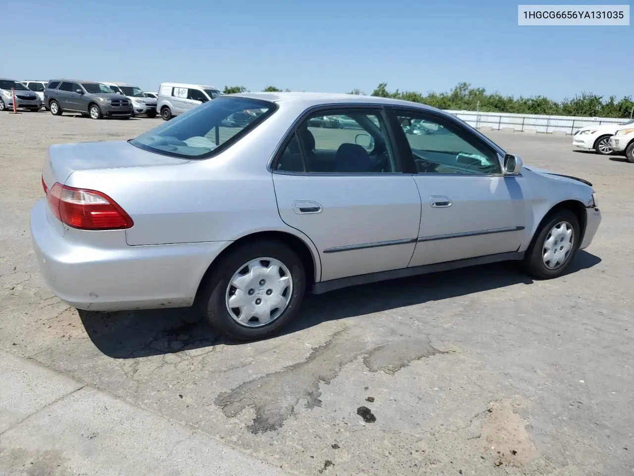2000 Honda Accord Lx VIN: 1HGCG6656YA131035 Lot: 62531435