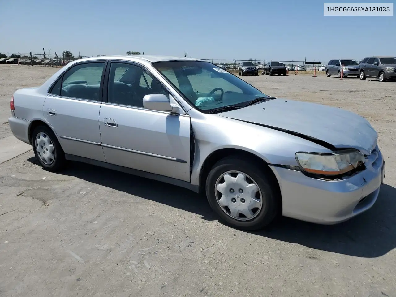 2000 Honda Accord Lx VIN: 1HGCG6656YA131035 Lot: 62531435
