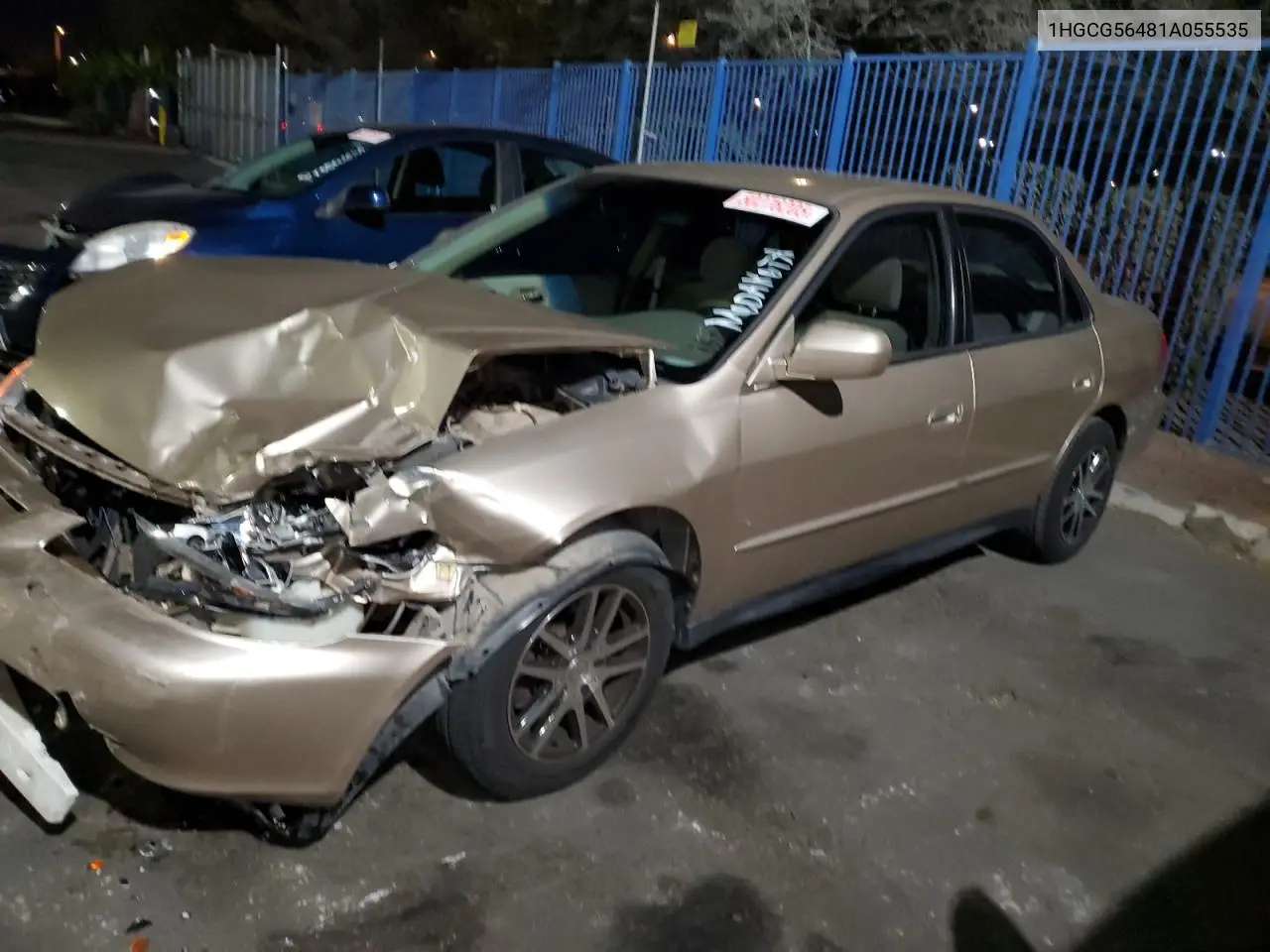 2001 Honda Accord Lx VIN: 1HGCG56481A055535 Lot: 50276205