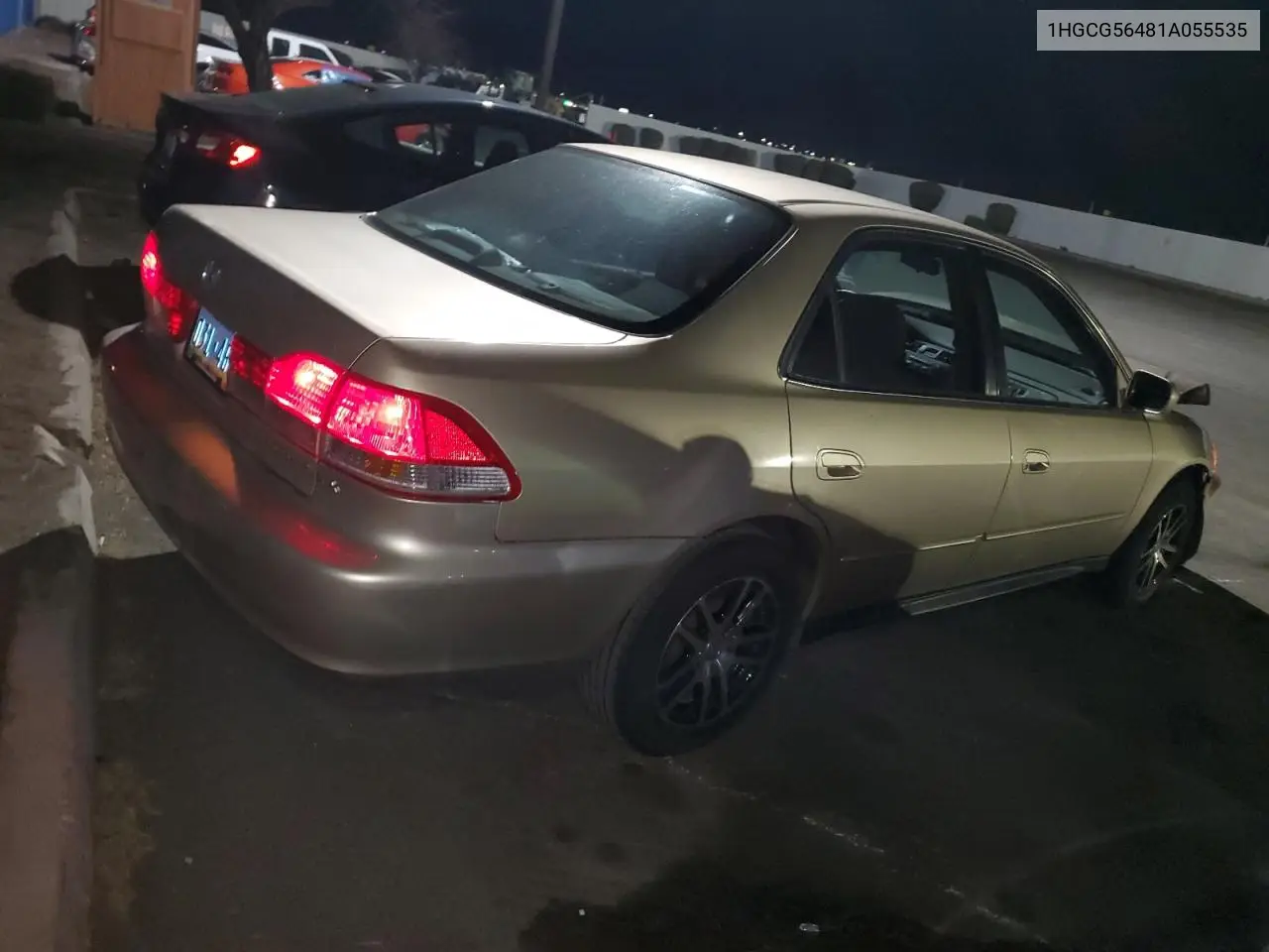 2001 Honda Accord Lx VIN: 1HGCG56481A055535 Lot: 50276205