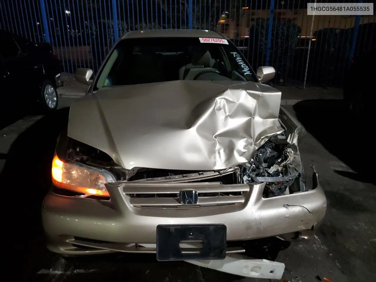 2001 Honda Accord Lx VIN: 1HGCG56481A055535 Lot: 50276205