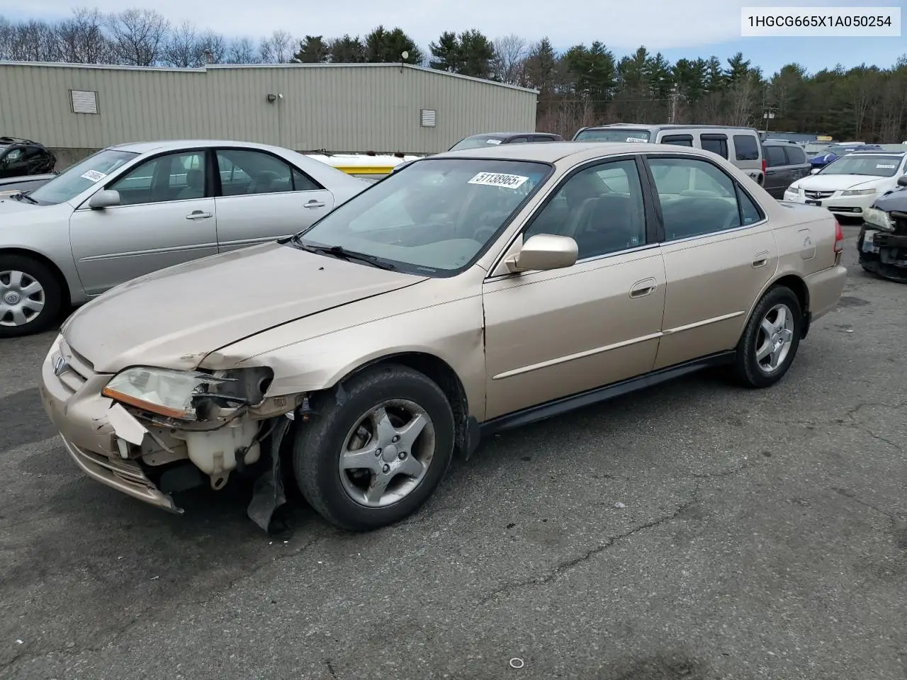 2001 Honda Accord Lx VIN: 1HGCG665X1A050254 Lot: 51138965