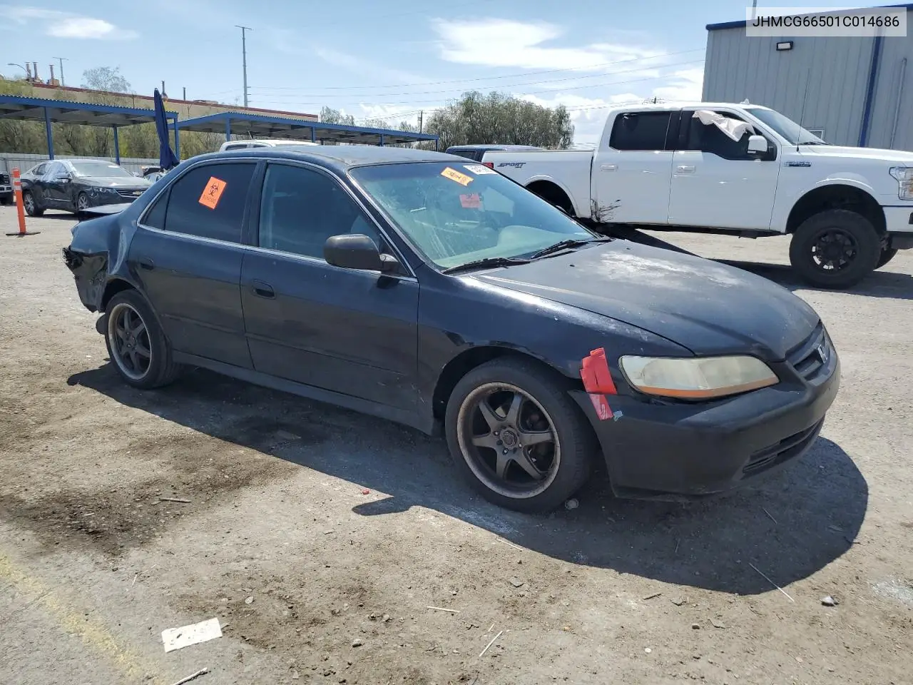 2001 Honda Accord Lx VIN: JHMCG66501C014686 Lot: 55479965