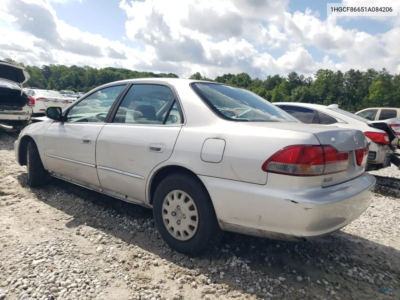 2001 Honda Accord Value VIN: 1HGCF86651A084206 Lot: 56492445