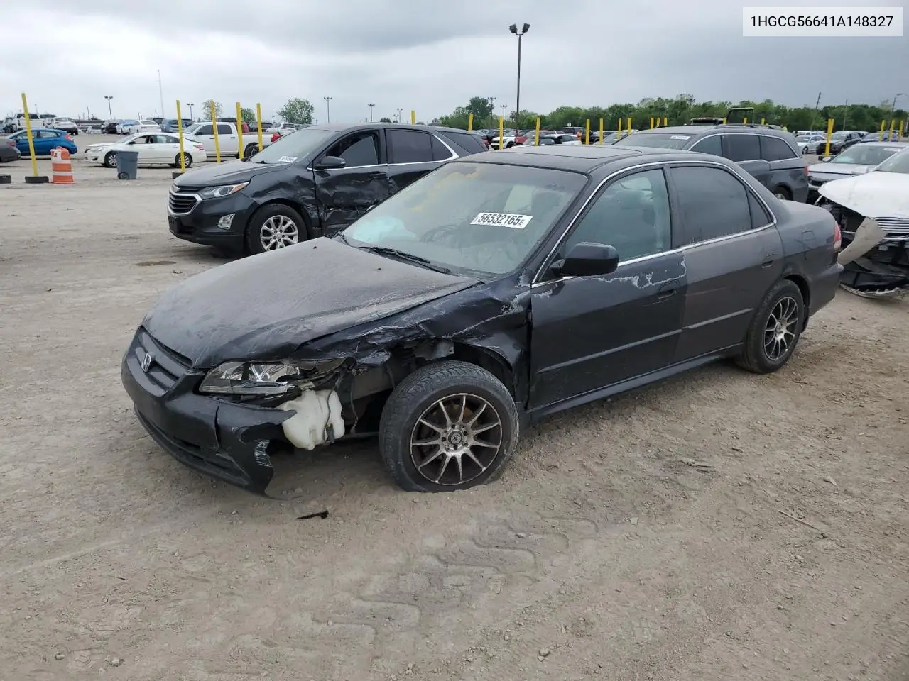 2001 Honda Accord Ex VIN: 1HGCG56641A148327 Lot: 56532165