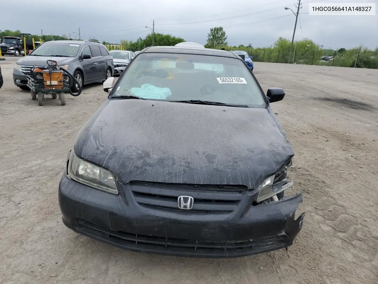 2001 Honda Accord Ex VIN: 1HGCG56641A148327 Lot: 56532165