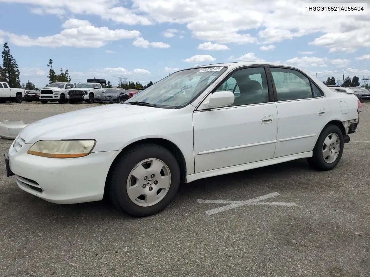 2001 Honda Accord Ex VIN: 1HGCG16521A055404 Lot: 56819575