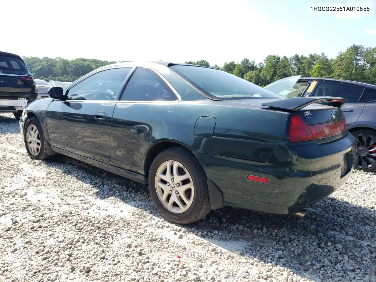 2001 Honda Accord Ex VIN: 1HGCG22561A010655 Lot: 62151155