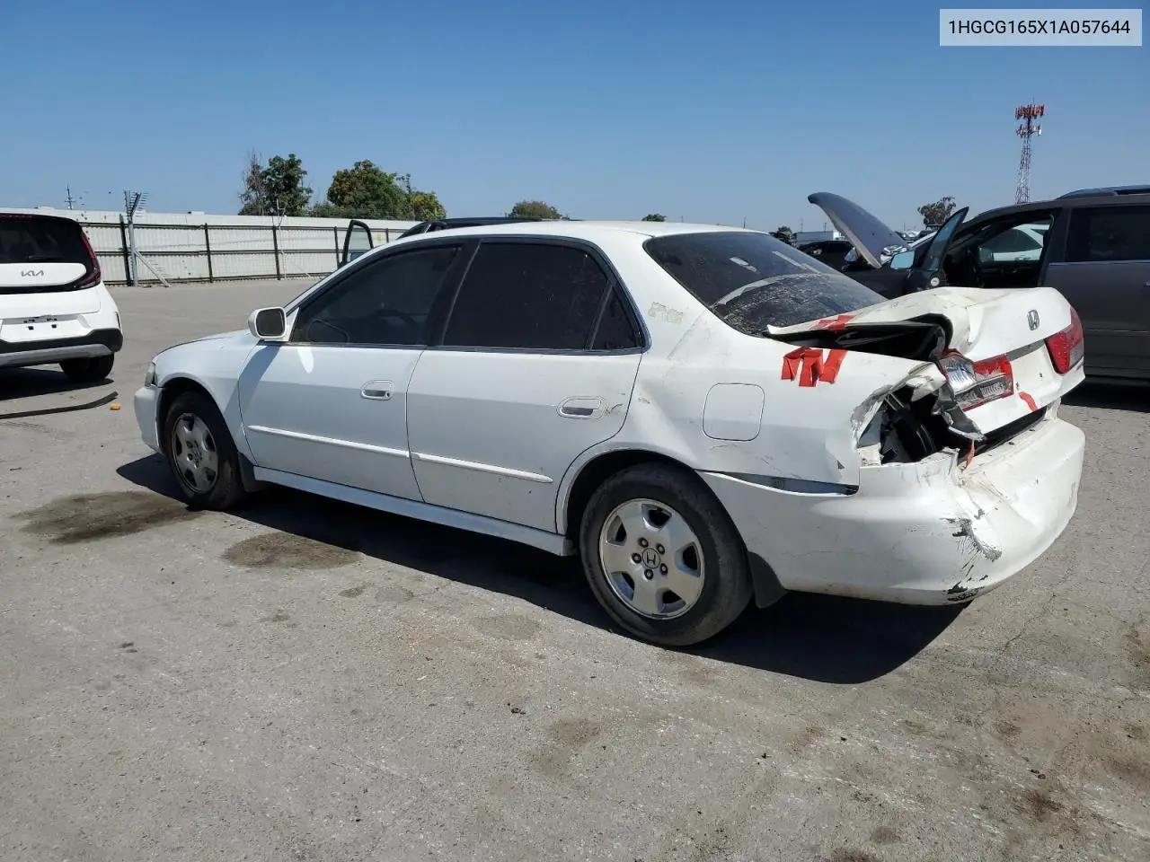 2001 Honda Accord Ex VIN: 1HGCG165X1A057644 Lot: 62521325