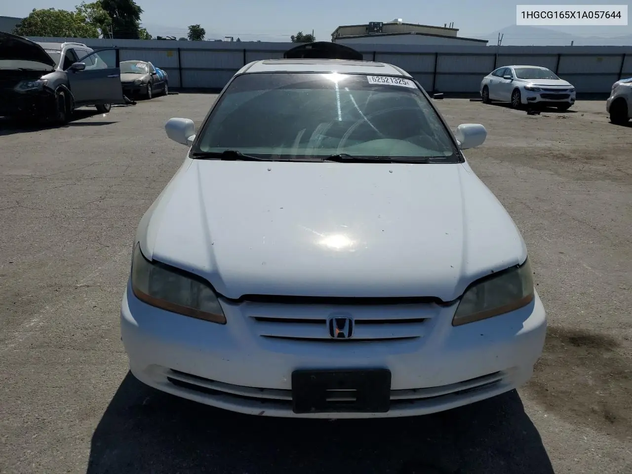 2001 Honda Accord Ex VIN: 1HGCG165X1A057644 Lot: 62521325