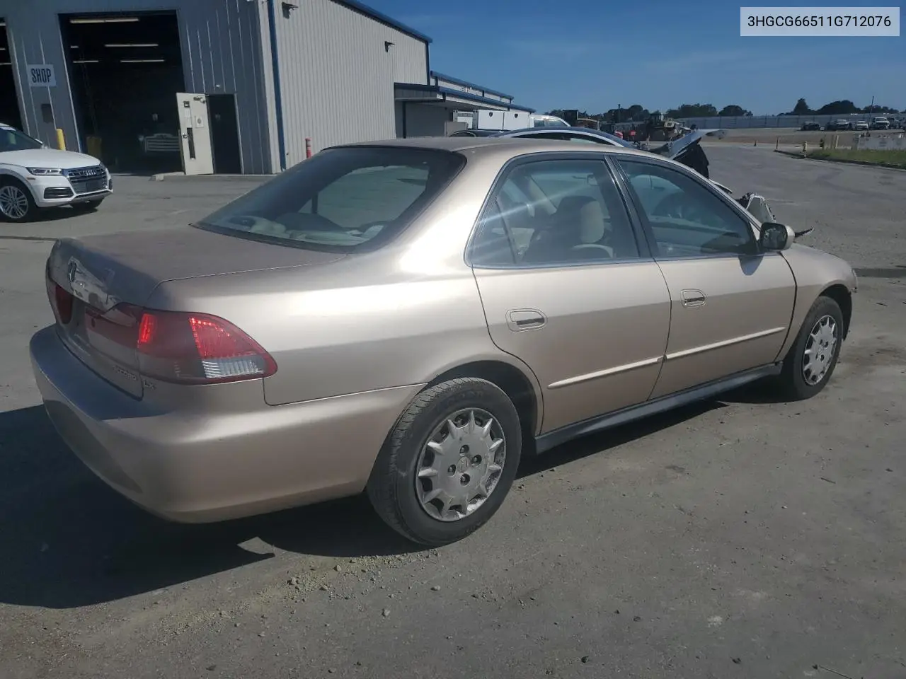 2001 Honda Accord Lx VIN: 3HGCG66511G712076 Lot: 62605295