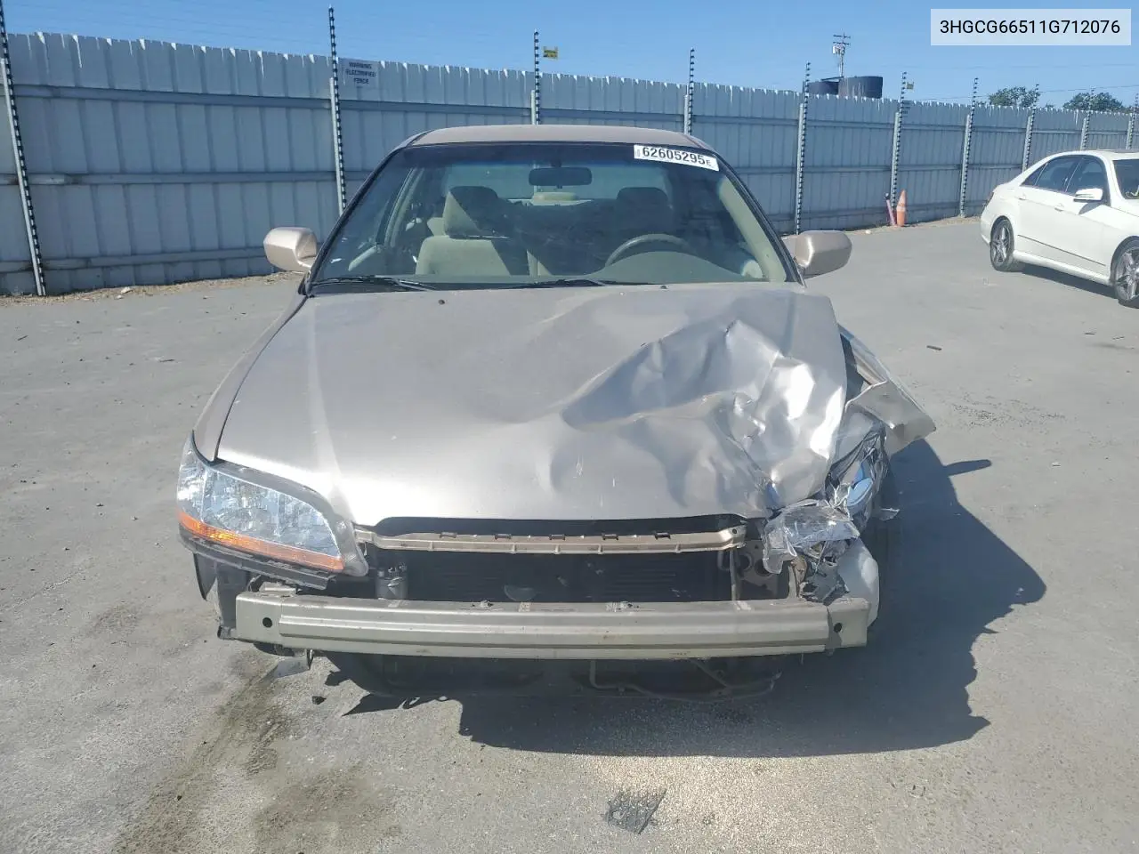 2001 Honda Accord Lx VIN: 3HGCG66511G712076 Lot: 62605295
