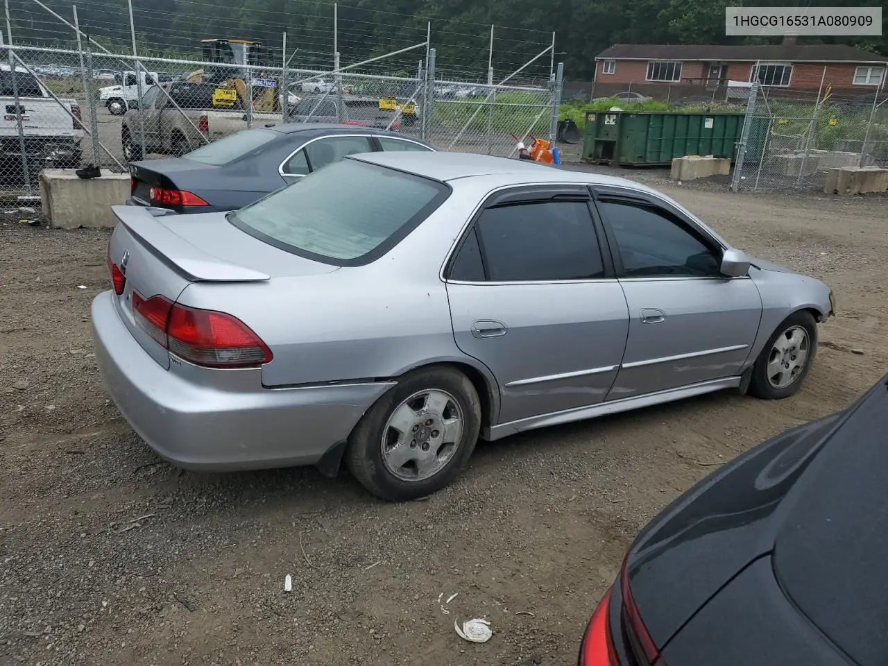 2001 Honda Accord Ex VIN: 1HGCG16531A080909 Lot: 62656695