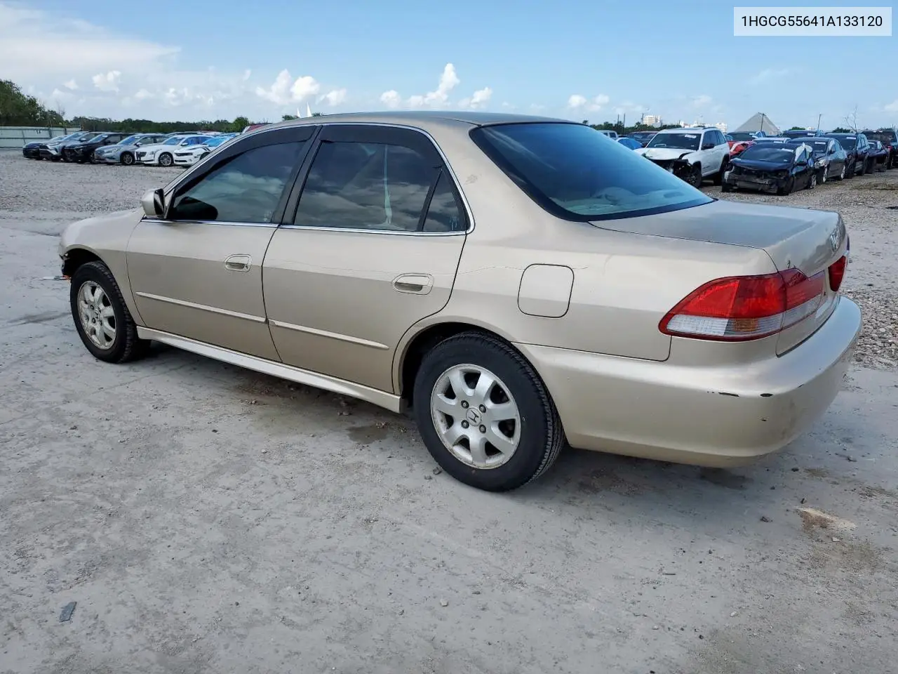 2001 Honda Accord Ex VIN: 1HGCG55641A133120 Lot: 62746165