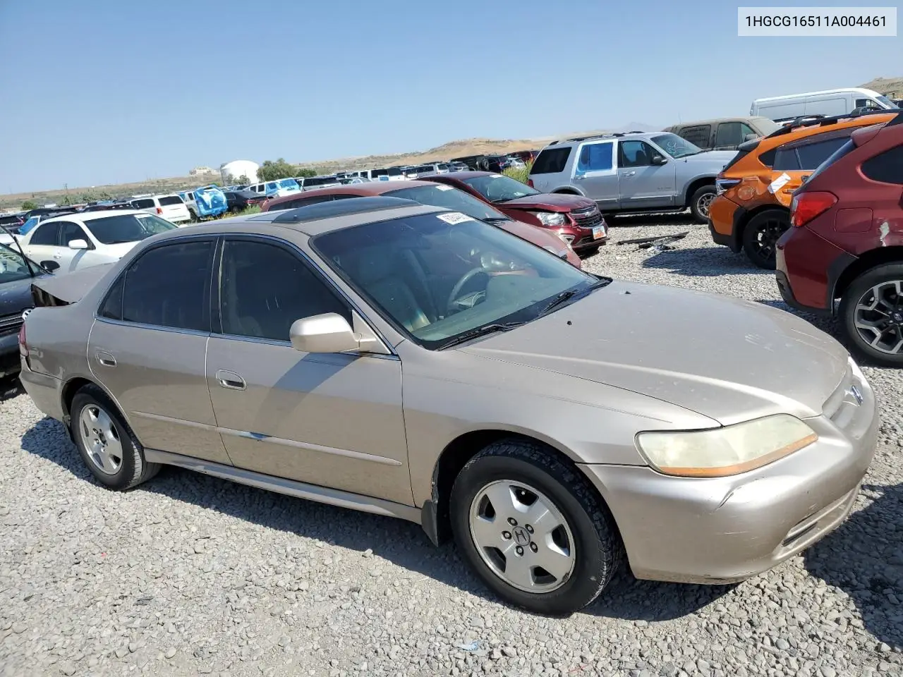 2001 Honda Accord Ex VIN: 1HGCG16511A004461 Lot: 62844685
