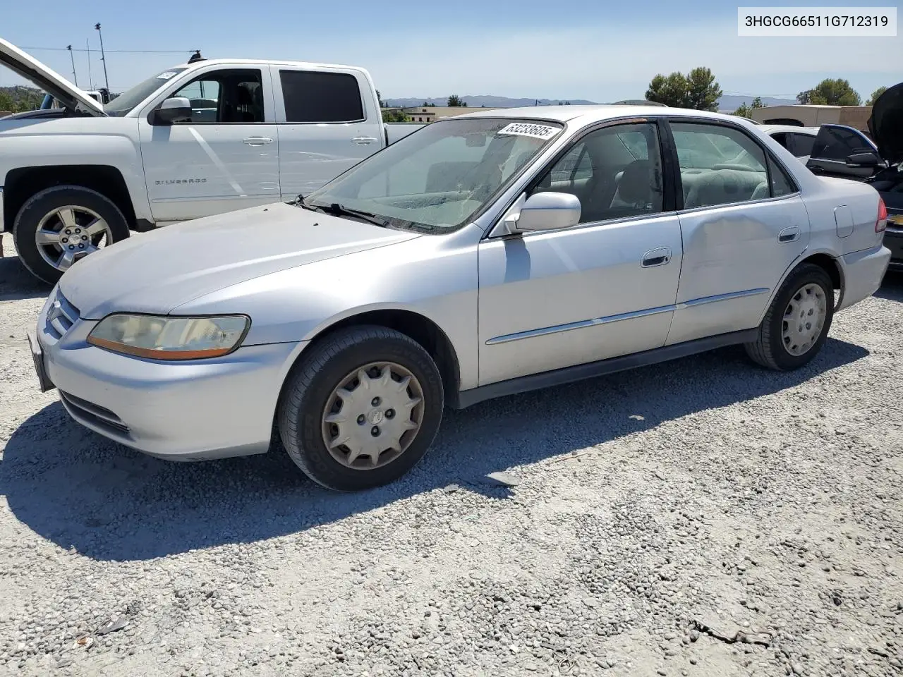 2001 Honda Accord Lx VIN: 3HGCG66511G712319 Lot: 63233605