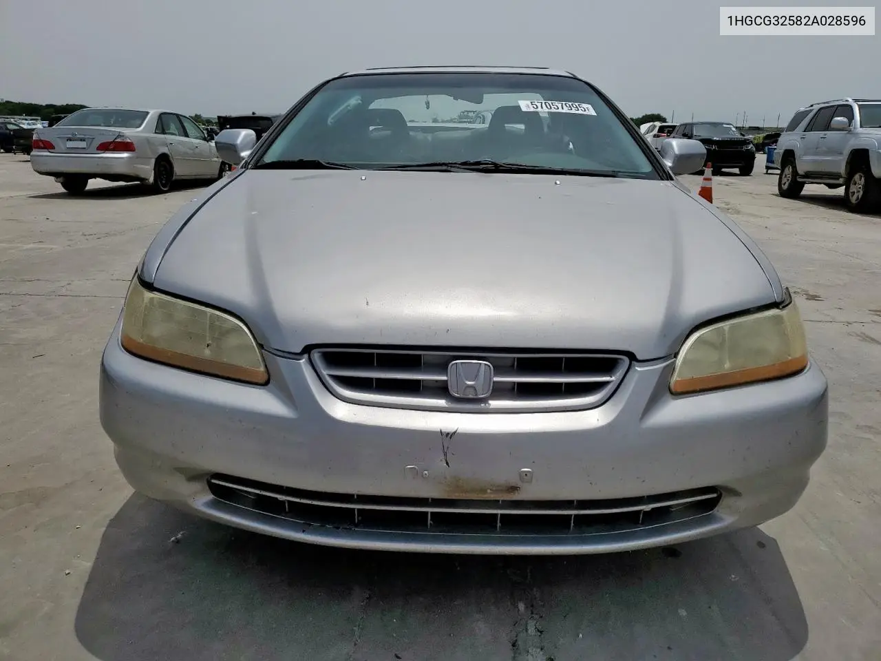 2002 Honda Accord Ex VIN: 1HGCG32582A028596 Lot: 57057995