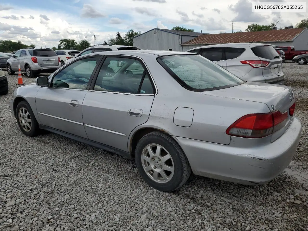 2002 Honda Accord Se VIN: 1HGCG56702A055265 Lot: 57172985