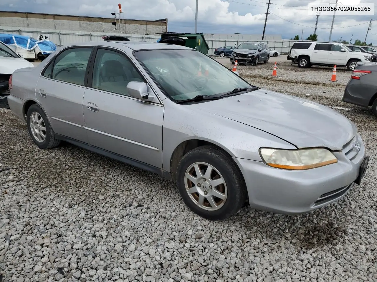 2002 Honda Accord Se VIN: 1HGCG56702A055265 Lot: 57172985