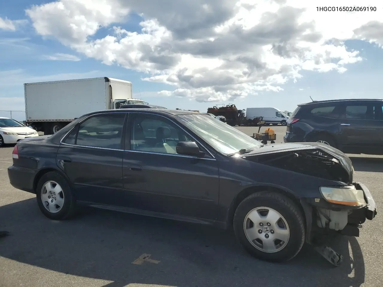 2002 Honda Accord Ex VIN: 1HGCG16502A069190 Lot: 62791655