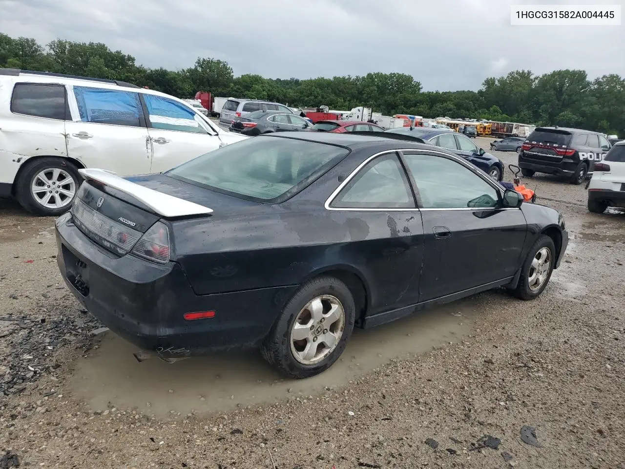 2002 Honda Accord Ex VIN: 1HGCG31582A004445 Lot: 62846405