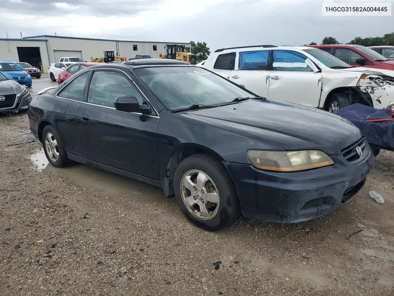 2002 Honda Accord Ex VIN: 1HGCG31582A004445 Lot: 62846405
