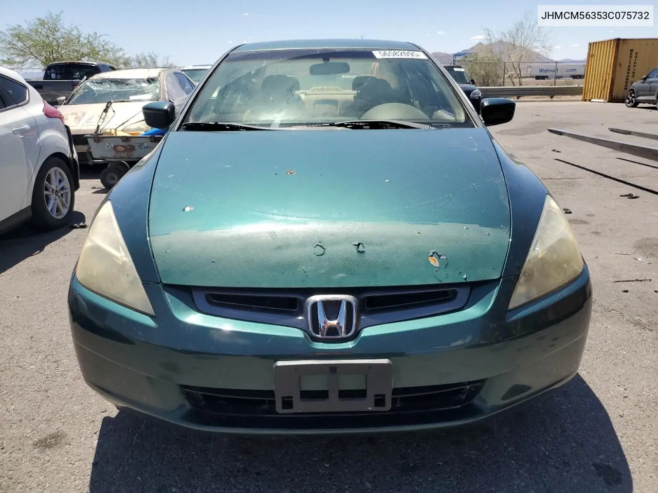 2003 Honda Accord Lx VIN: JHMCM56353C075732 Lot: 56582095