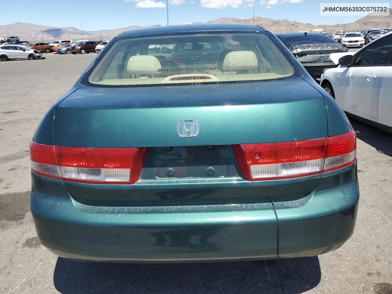2003 Honda Accord Lx VIN: JHMCM56353C075732 Lot: 56582095